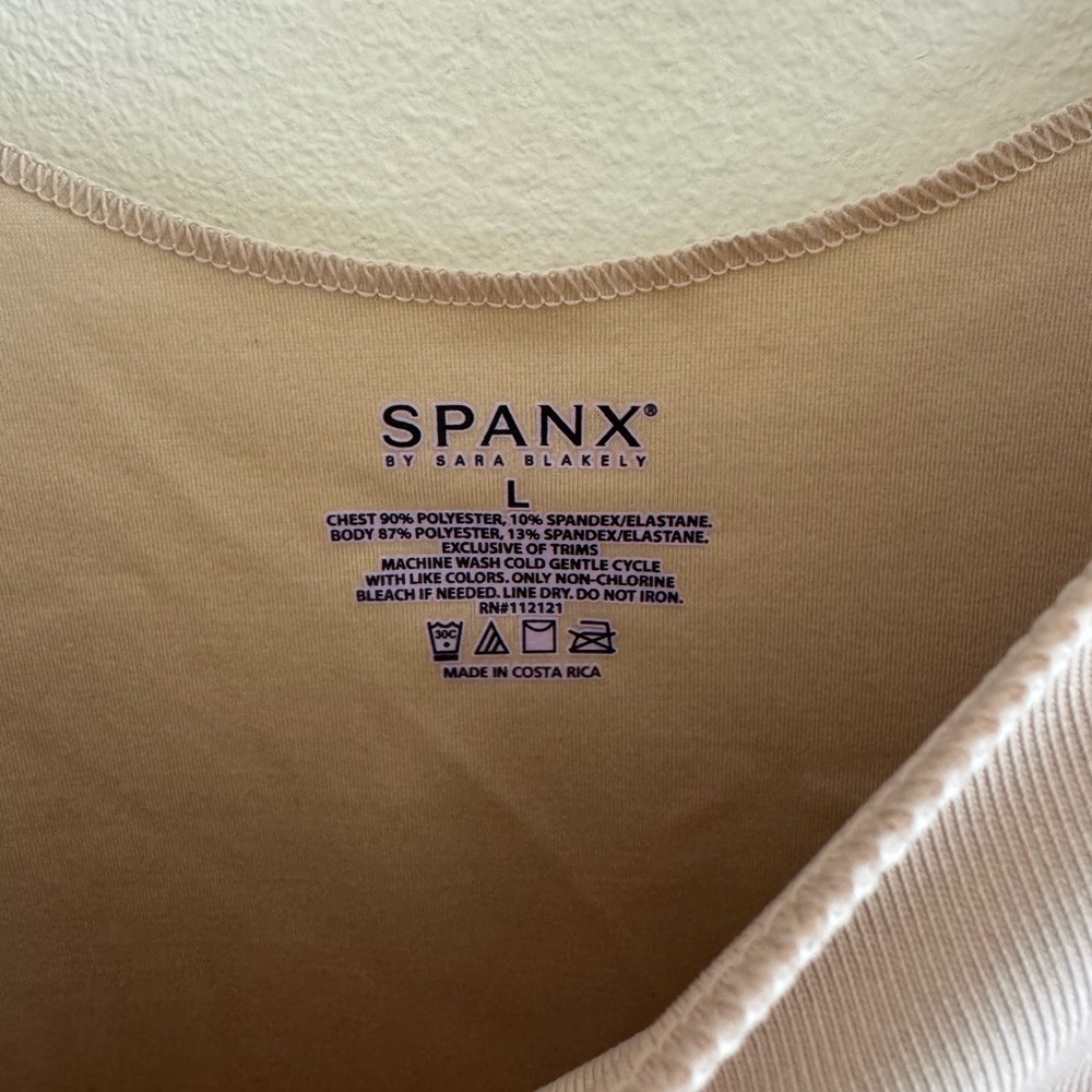 NWT Spanx hide & sleek full slip beige large - Picture 6 of 7